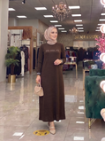 Spor Elbise - Kahverengi - ön görünüm